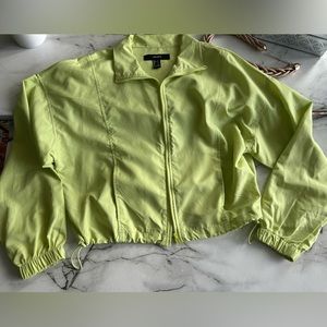 Forever 21 neon yellow jacket